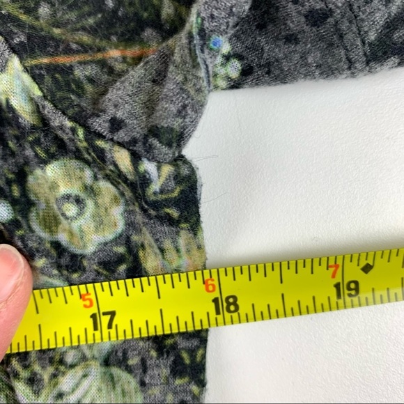 Cw Colour Works Floral Blinged out  T shirt - Picture 5 of 7